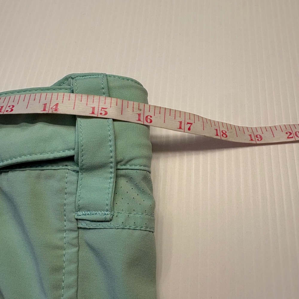 Huk Next Level Shorts Men 30 Mint Green Performance Fishing Cargo Pockets Summer - Picture 4 of 7